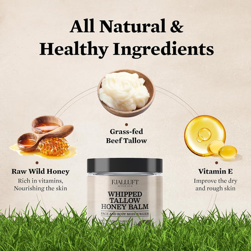 Beef Tallow and Honey Balm Moisturiser