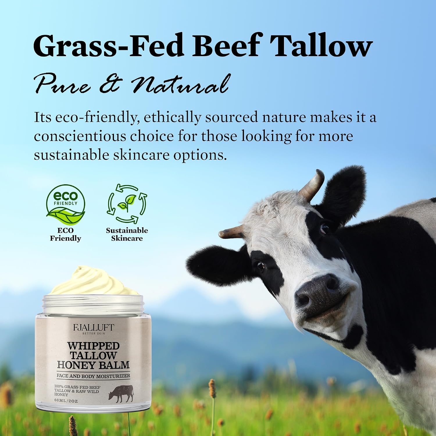 Beef Tallow and Honey Balm Moisturiser